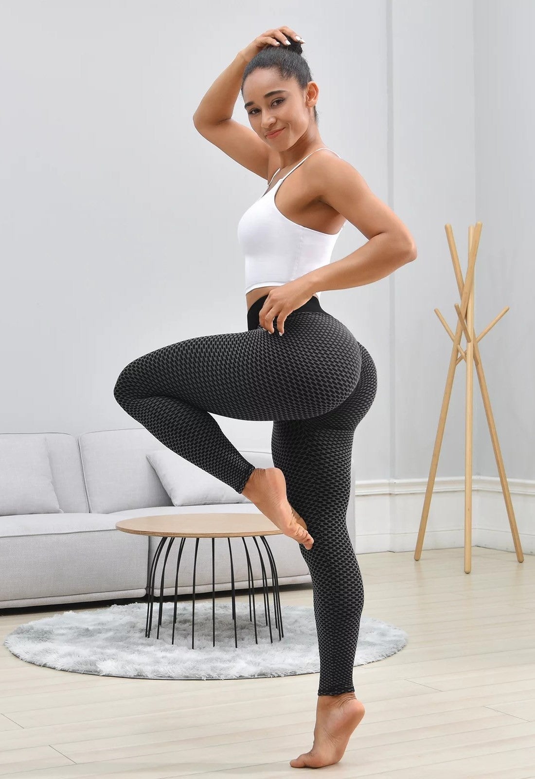 Texture Yoga Legging Active Pants Dancewear Express